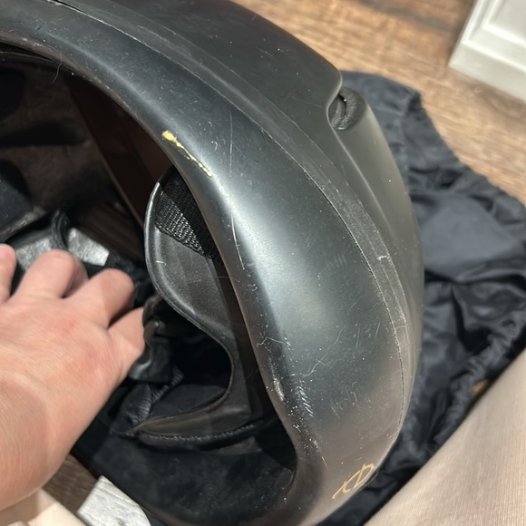 International Equine Horse Back Riding Hard Hat Helmet, Women Size Medium Silver - Picture 4 of 6